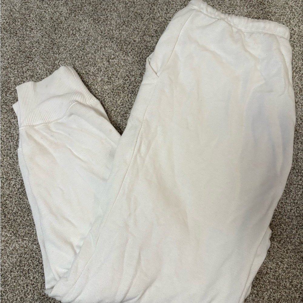 Aerie White Joggers